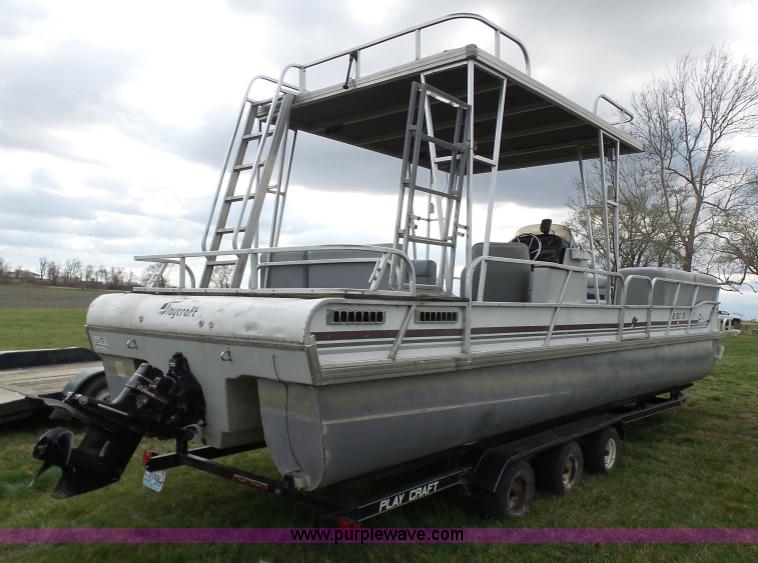 image for item K4292 1990 Playcraft Elite pontoon