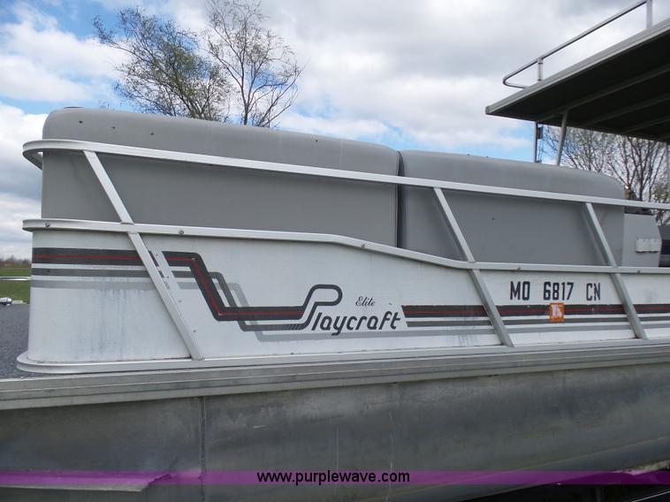 image for item K4292 1990 Playcraft Elite pontoon