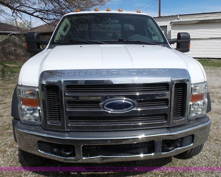 image for item K4303 2010 Ford F550 XLT Crew Cab flatbed truck