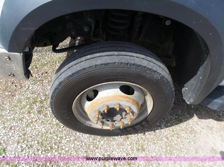 image for item K4303 2010 Ford F550 XLT Crew Cab flatbed truck