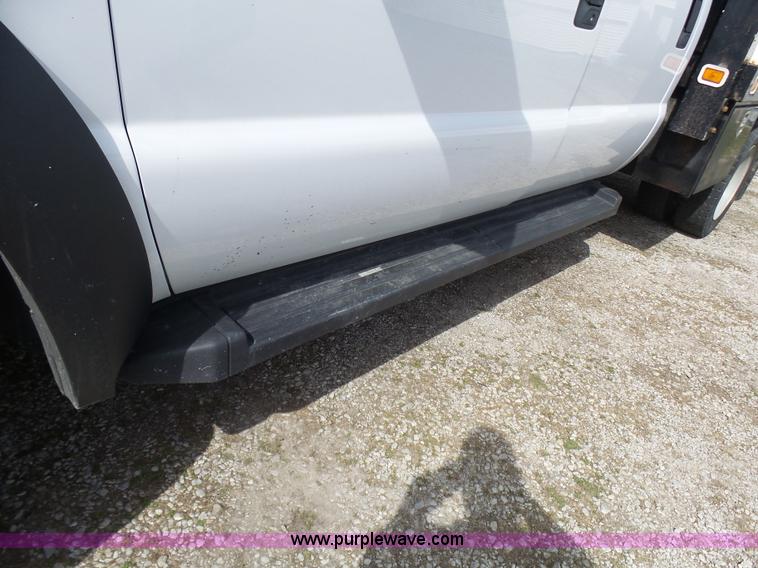 image for item K4303 2010 Ford F550 XLT Crew Cab flatbed truck
