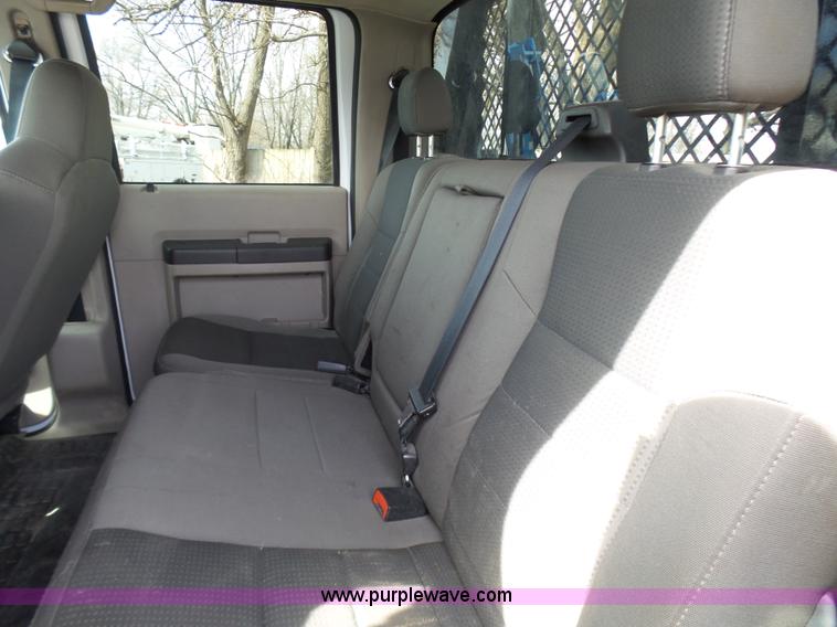 image for item K4303 2010 Ford F550 XLT Crew Cab flatbed truck