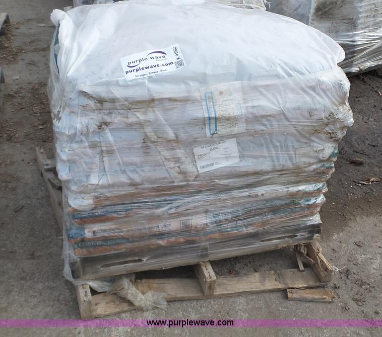 image for item K4592 (63) bags of rock mulch