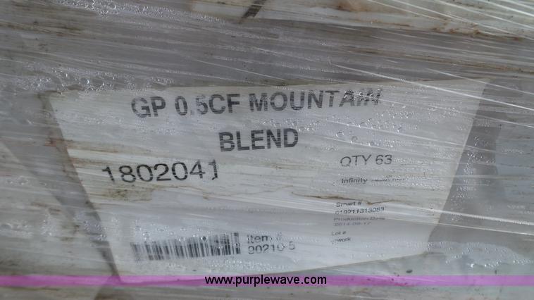 image for item K4592 (63) bags of rock mulch