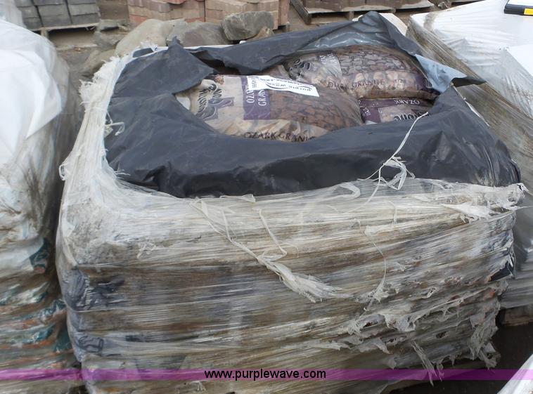 image for item K4595 Approximately 50 bags of rock mulch