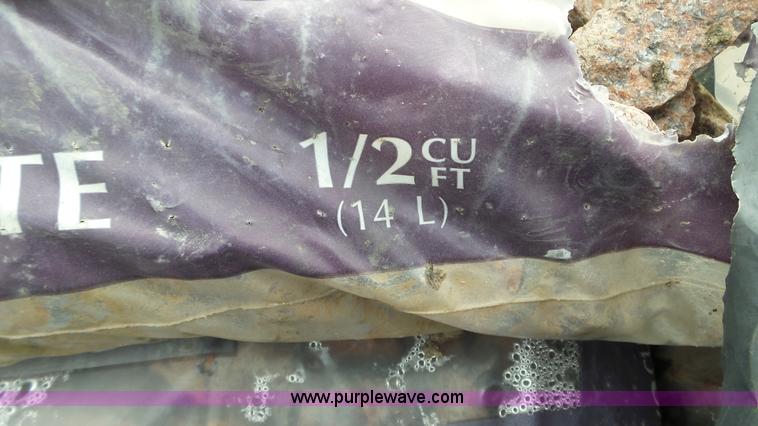 image for item K4595 Approximately 50 bags of rock mulch