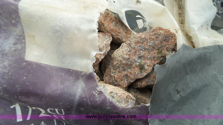 image for item K4595 Approximately 50 bags of rock mulch