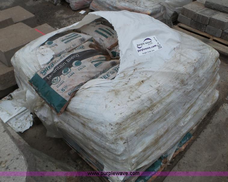 image for item K4614 Approx. 50 bags of rock mulch