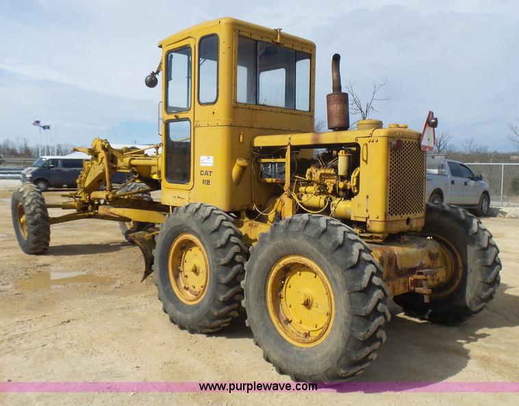 image for item L5457 1969 Caterpillar 112F motor grader