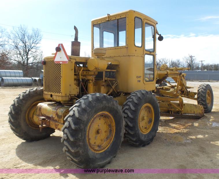 image for item L5457 1969 Caterpillar 112F motor grader