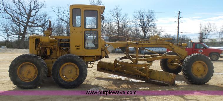image for item L5457 1969 Caterpillar 112F motor grader