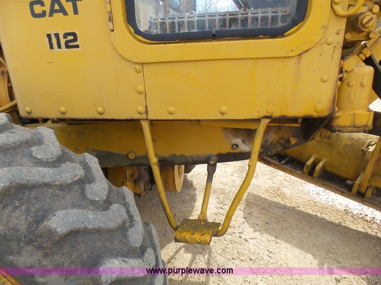 image for item L5457 1969 Caterpillar 112F motor grader