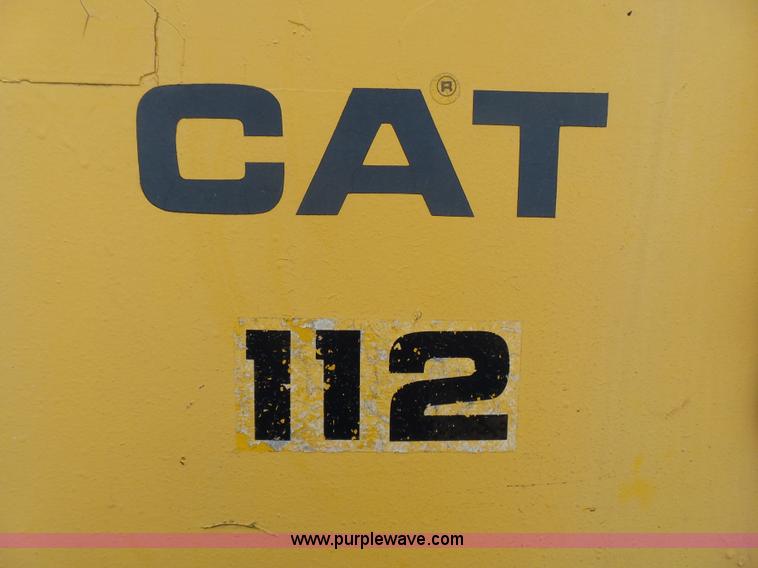 image for item L5457 1969 Caterpillar 112F motor grader