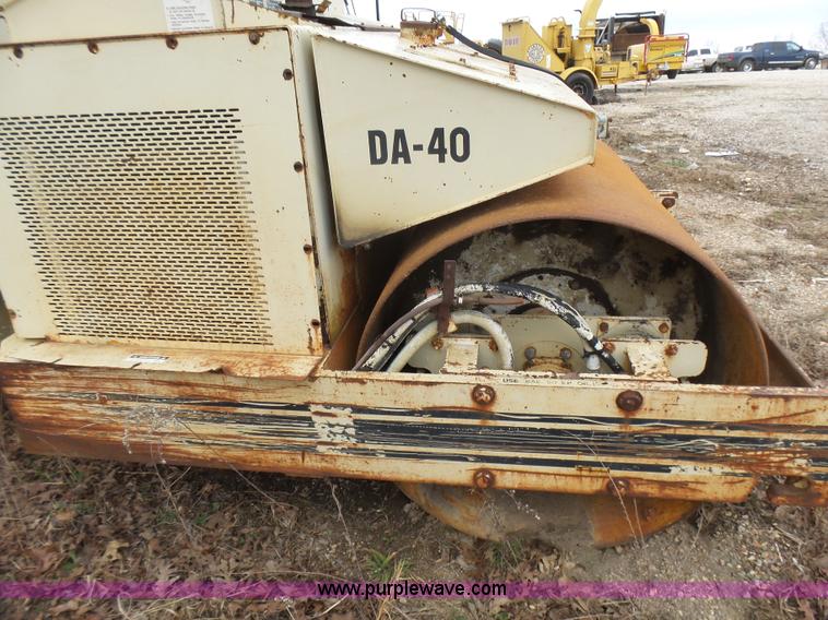 image for item L5459 Ingersoll Rand DA40 double drum roller compactor