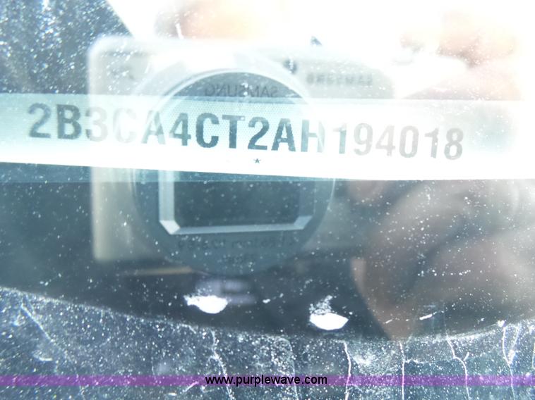 image for item L5469 2010 Dodge Charger