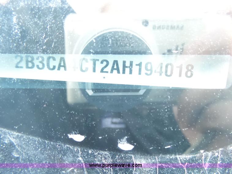 image for item L5469 2010 Dodge Charger