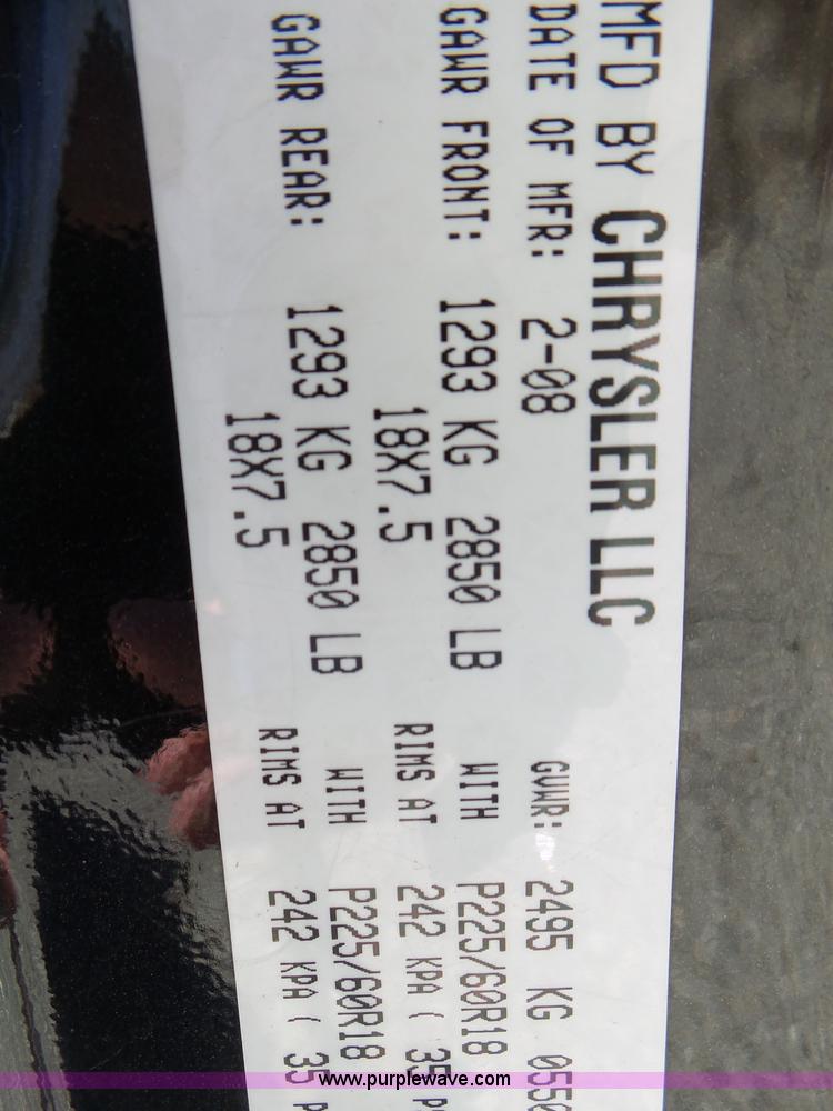 image for item L5471 2008 Dodge Magnum SXT