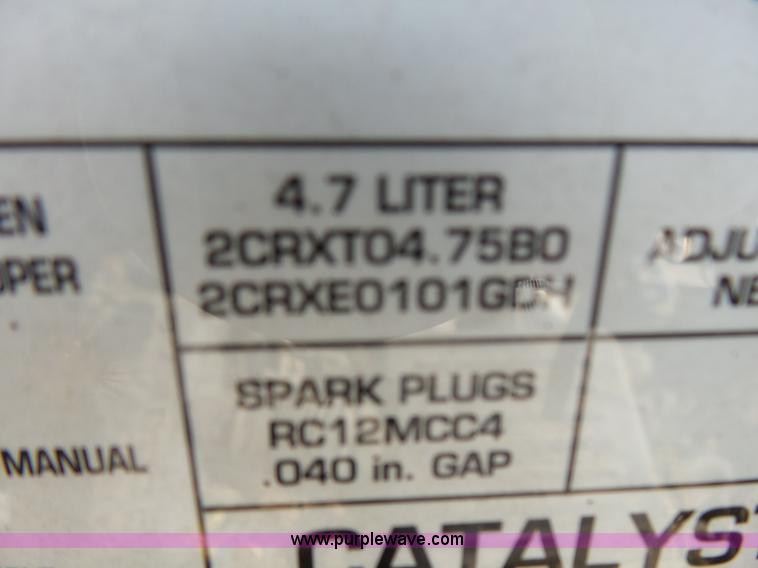 image for item L5485 2002 Dodge Dakota Sport Quad Cab pickup truck