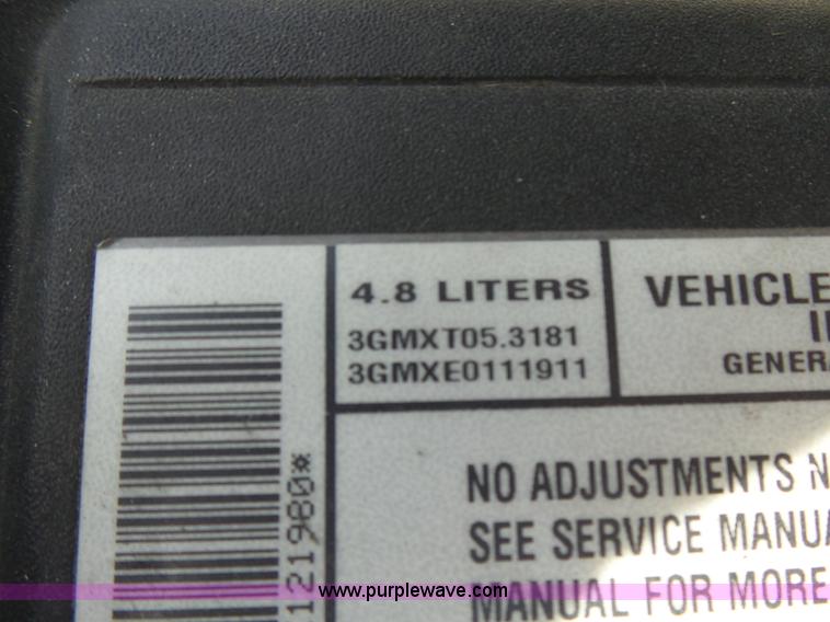 image for item L5488 2003 Chevrolet Silverado 1500 Ext. Cab pickup truck