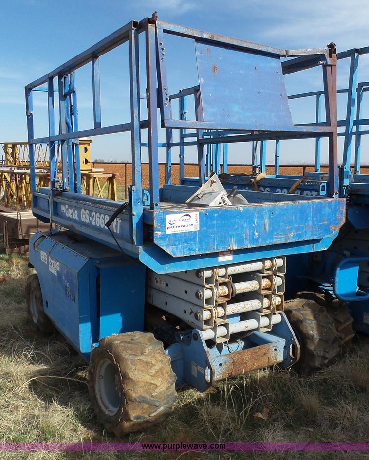 image for item L6538 Genie GS2668RT scissor lift