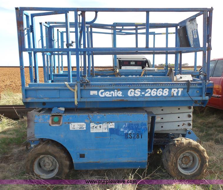 image for item L6538 Genie GS2668RT scissor lift