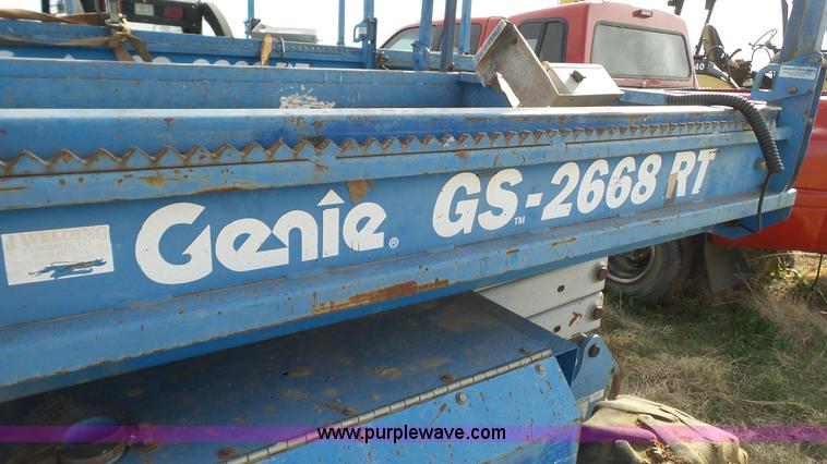 image for item L6538 Genie GS2668RT scissor lift