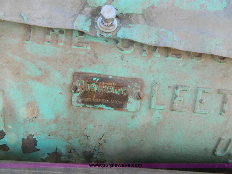 image for item L7321 Oliver Machine Planner wood planer