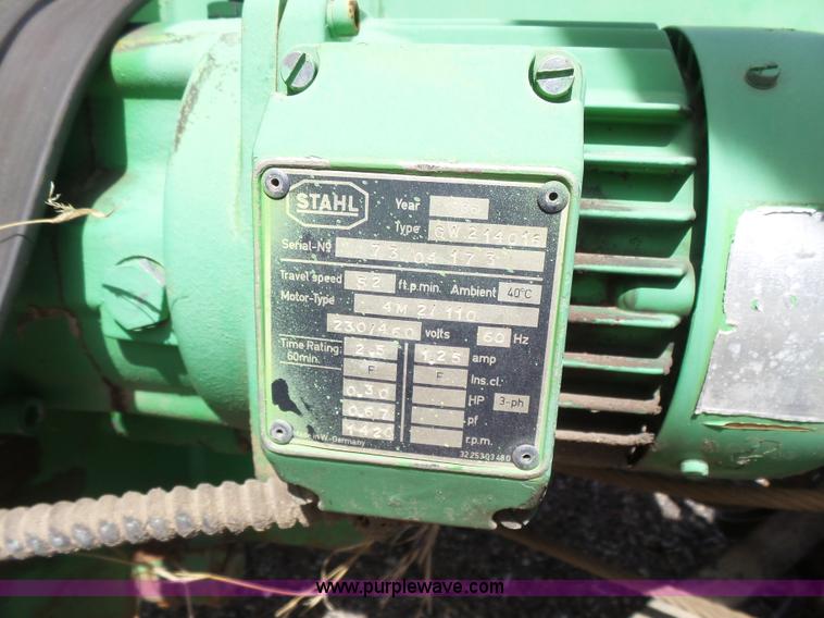 image for item L7349 1986 OMI overhead crane