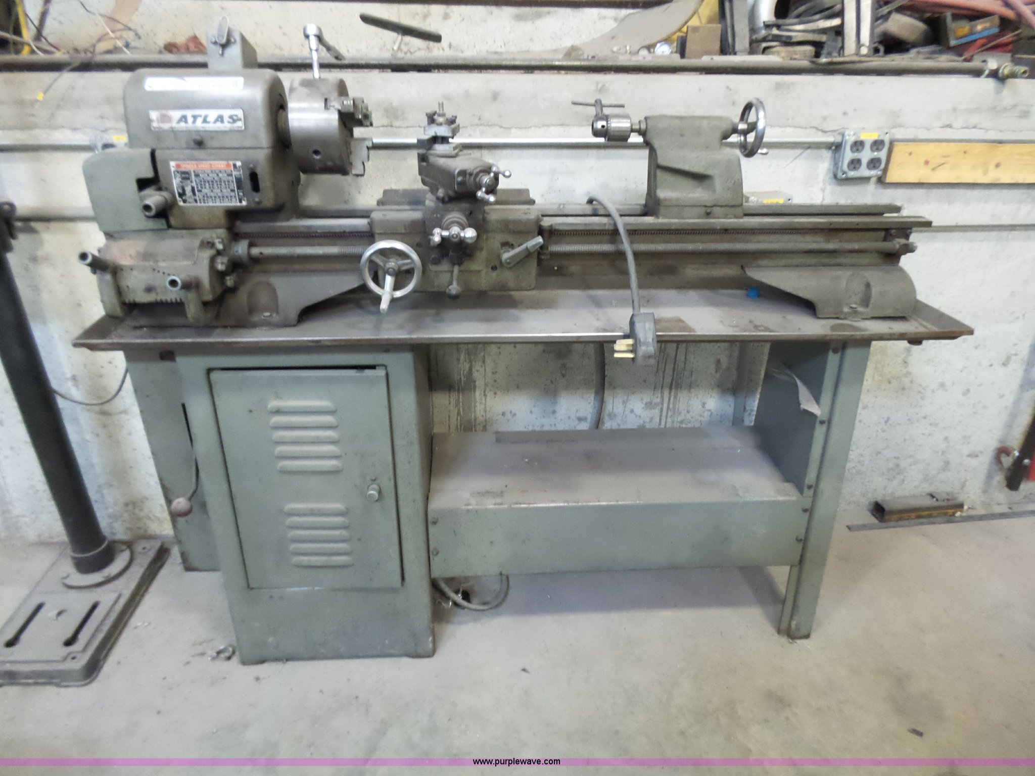 Atlas 3996 lathe in West Plains, MO | Item BG9063 sold | Purple Wave