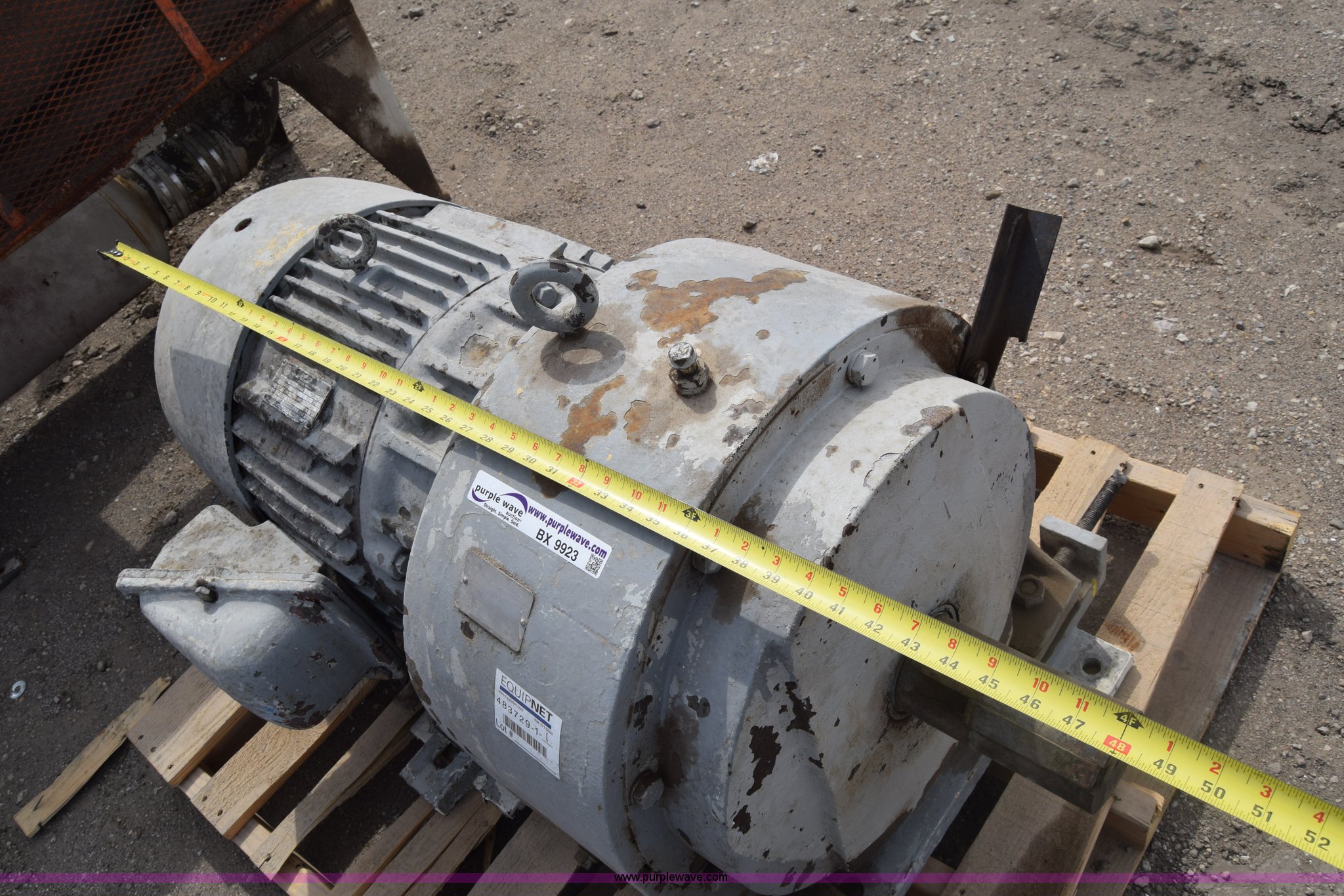 Ehrlich electric motor in Wichita, KS Item BX9923 sold Purple Wave