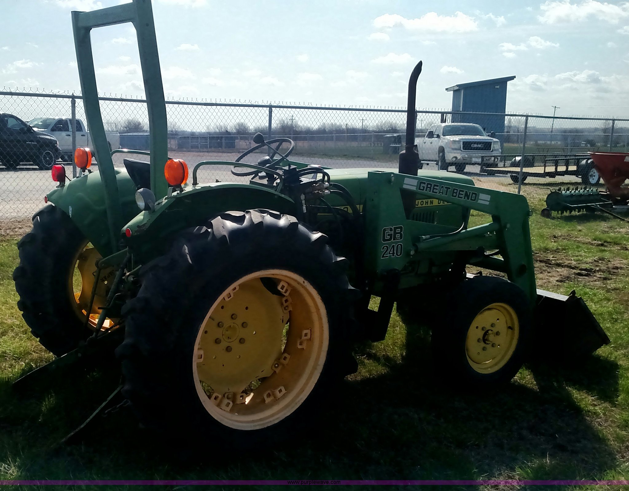John Deere 950 tractor in Howard, KS Item L7368 sold Purple Wave