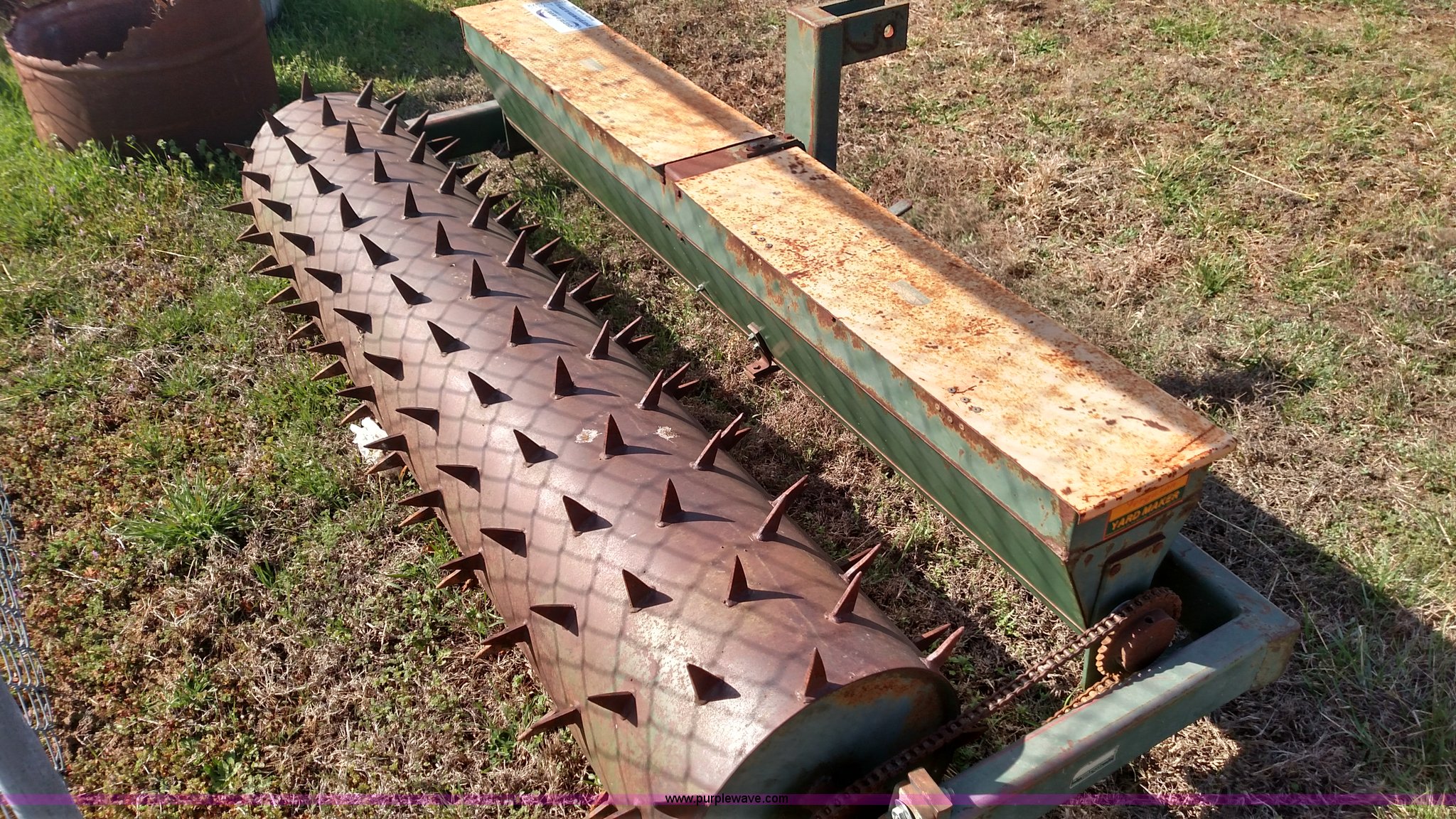 Ferguson Yard Master aerator/seeder in Howard, KS Item L7372 sold Purple Wave