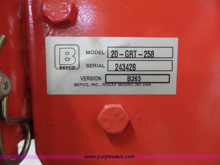 image for item BH9352 Befco 20-GRT-258 seeder