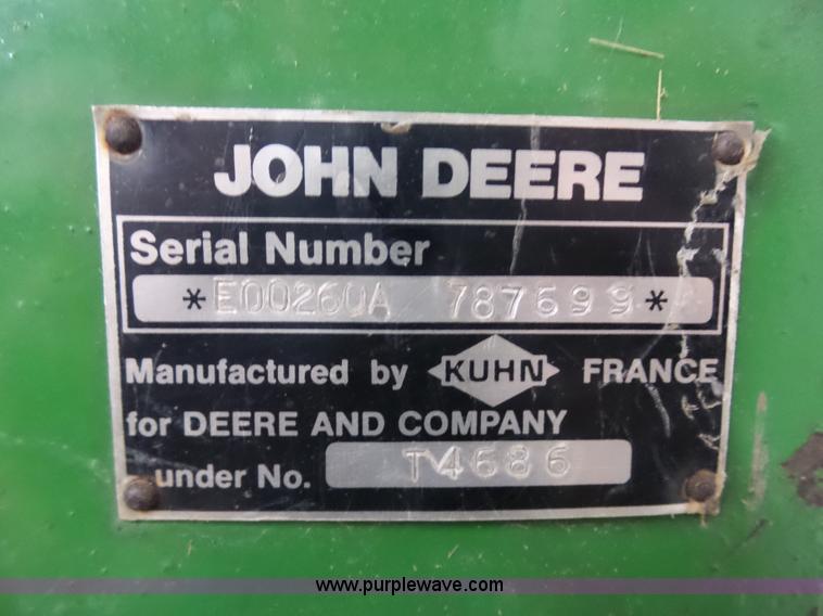 image for item BH9353 John Deere 260 disk mower