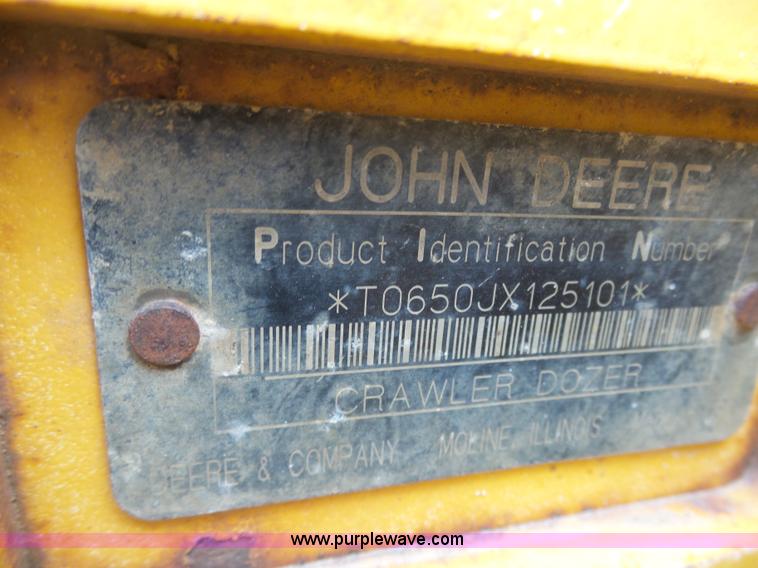 image for item L3041 2006 John Deere 650J LGP dozer