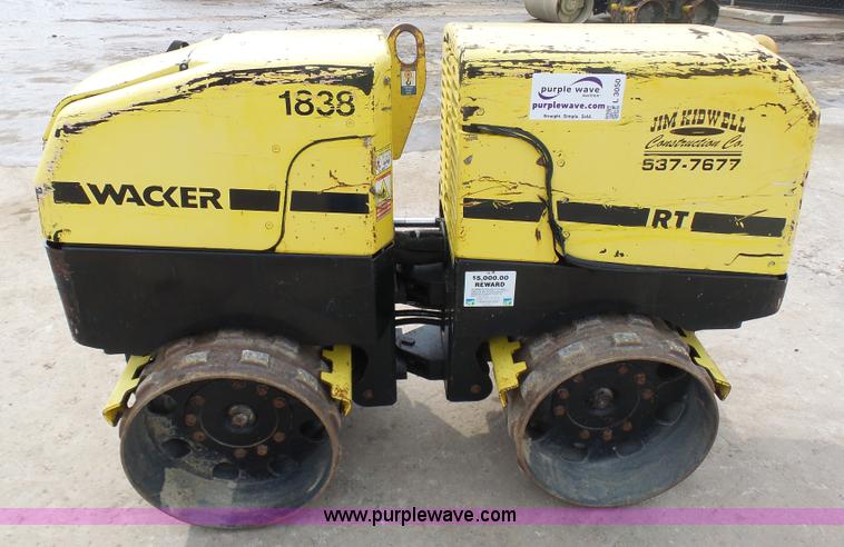image for item L3050 Wacker RT vibratory trench compactor