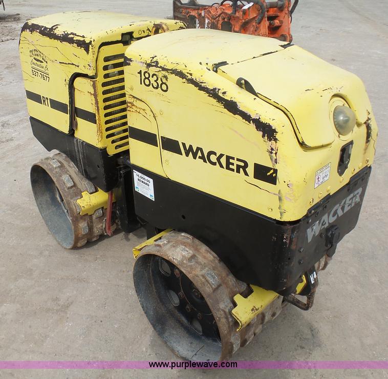 image for item L3050 Wacker RT vibratory trench compactor