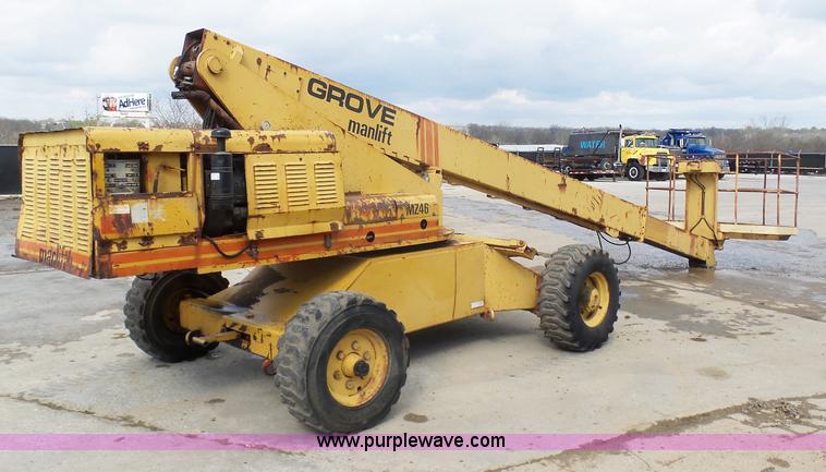 image for item L3170 Grove MZ46 Zoom boom lift