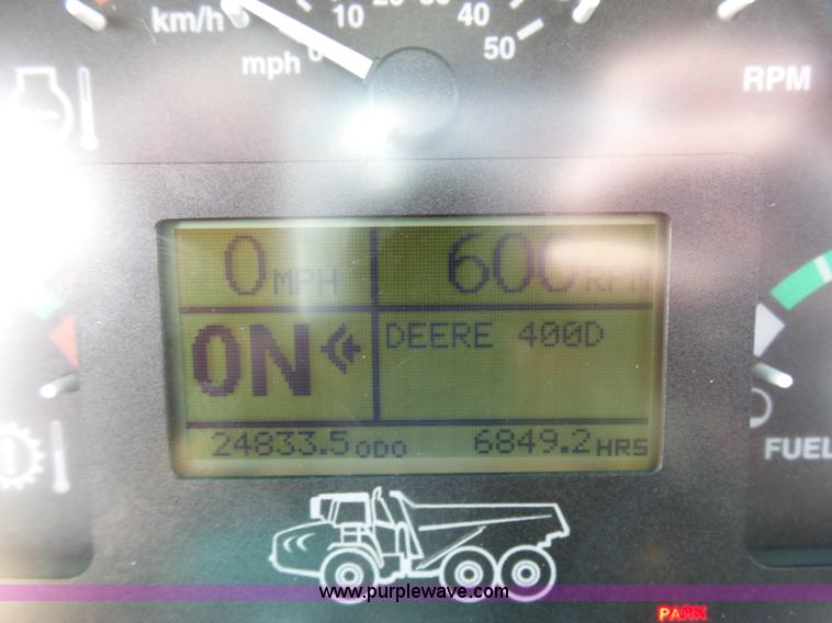 image for item L3171 2007 John Deere 400D articulated haul truck