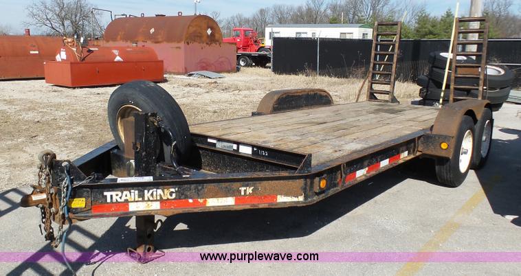 image for item L3174 2005 Trail King TK140-1600 equipment trailer