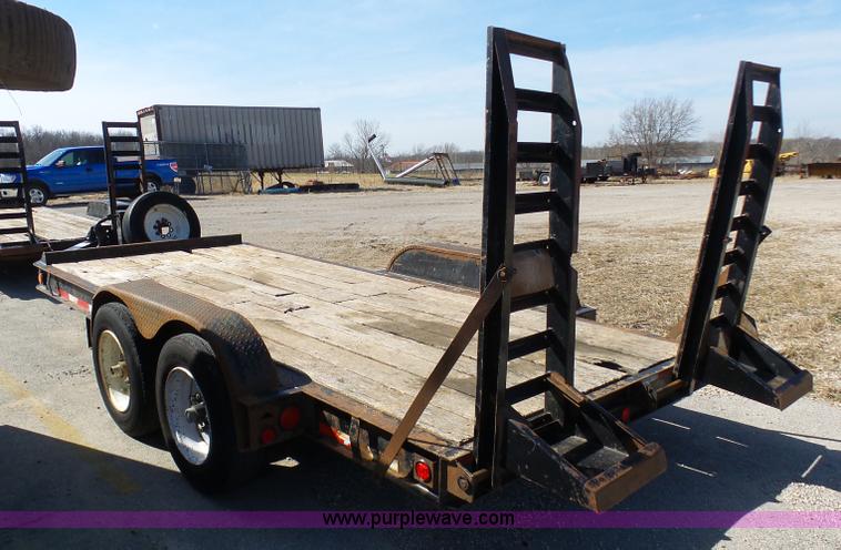 image for item L3174 2005 Trail King TK140-1600 equipment trailer