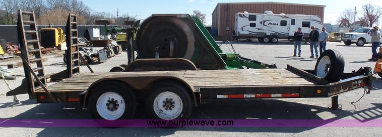 image for item L3174 2005 Trail King TK140-1600 equipment trailer