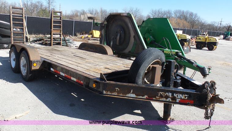 image for item L3174 2005 Trail King TK140-1600 equipment trailer