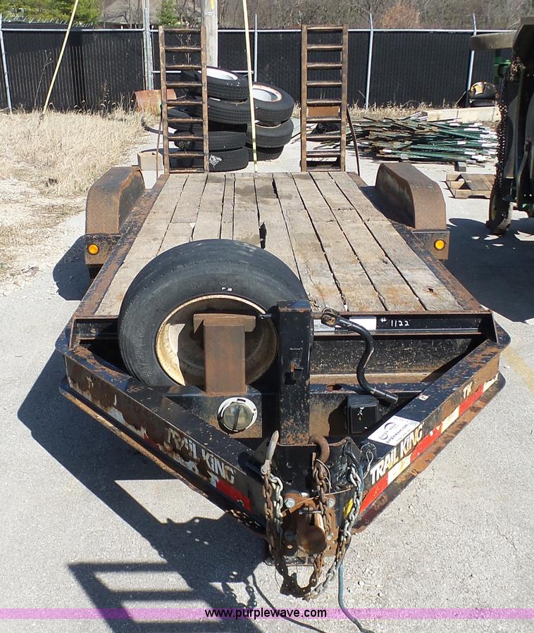 image for item L3174 2005 Trail King TK140-1600 equipment trailer