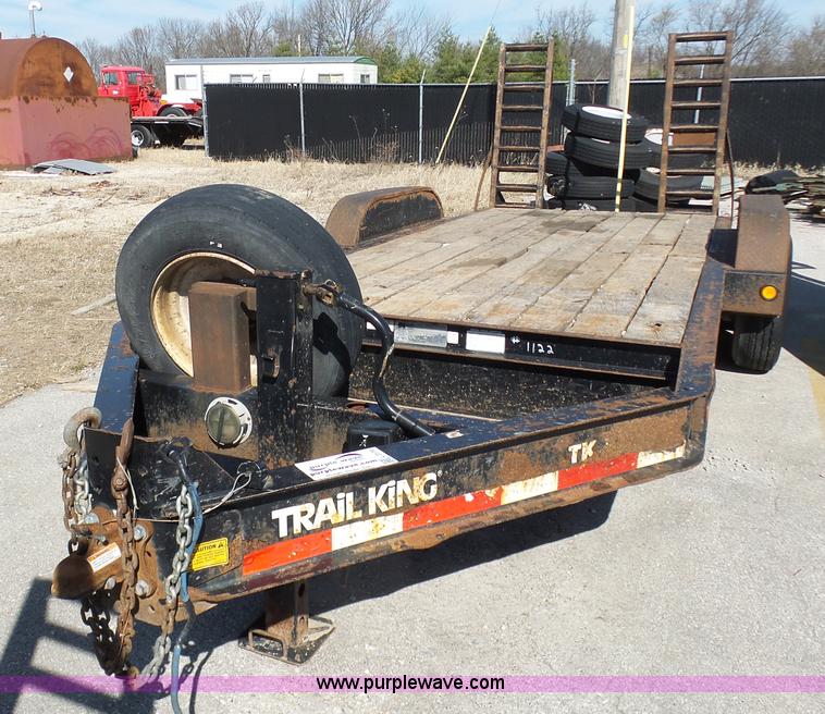 image for item L3174 2005 Trail King TK140-1600 equipment trailer