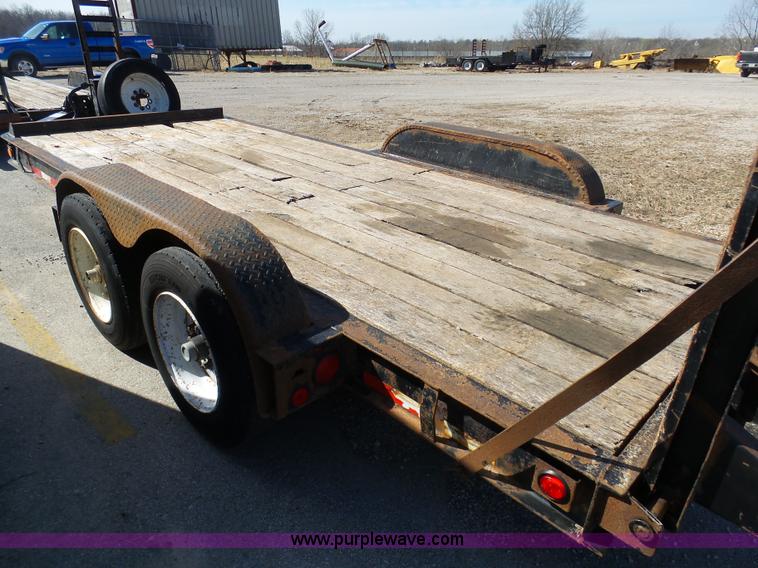 image for item L3174 2005 Trail King TK140-1600 equipment trailer