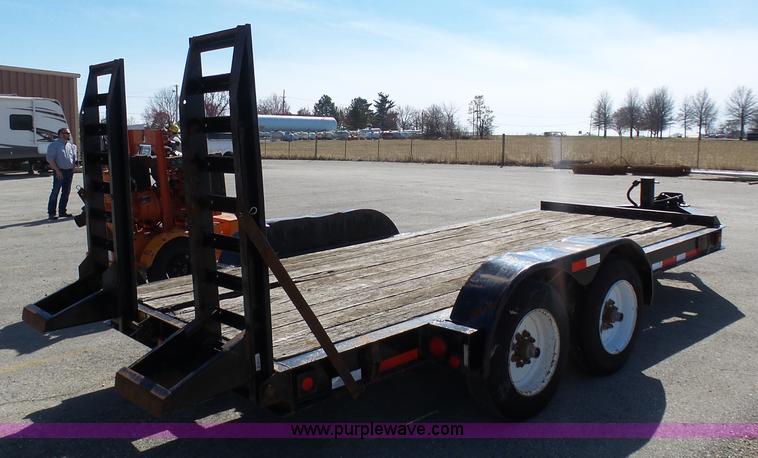 image for item L3175 2005 Trail King TK140-1600 equipment trailer