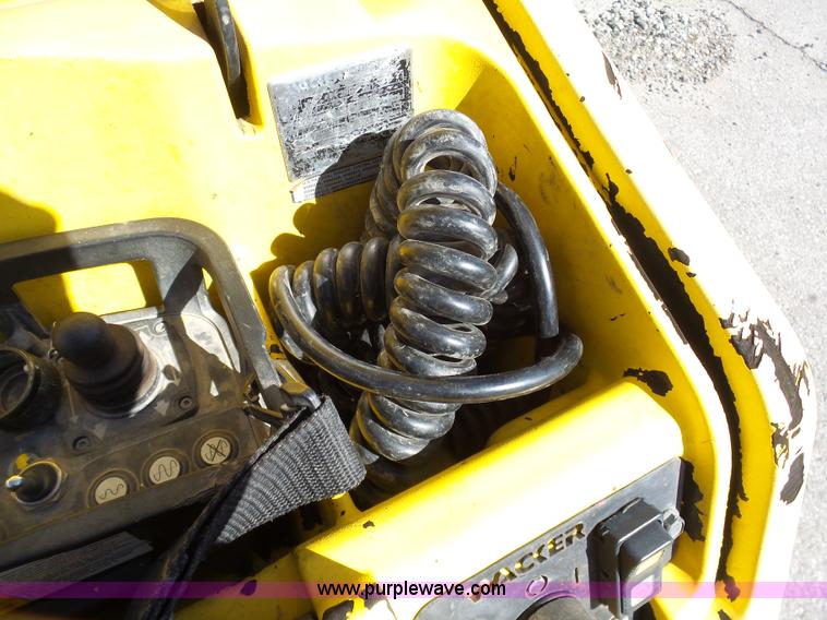 image for item L3178 Wacker RT vibratory trench compactor