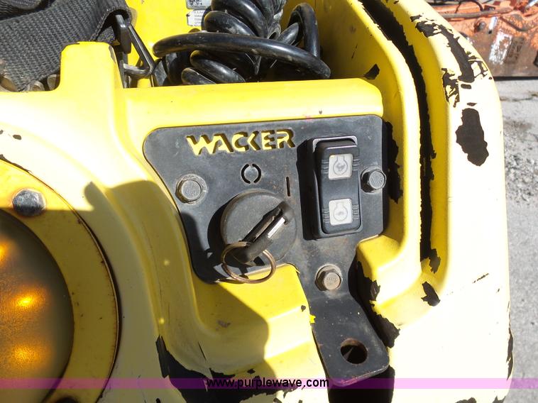 image for item L3178 Wacker RT vibratory trench compactor