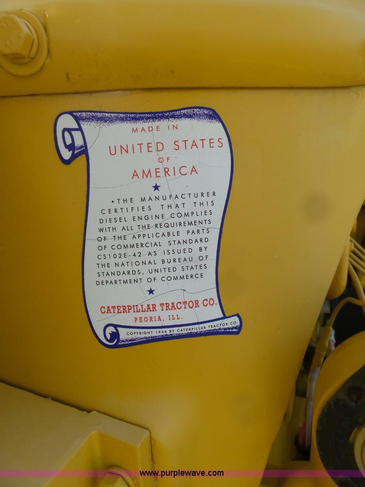 image for item L3194 1947 Caterpillar D7 dozer